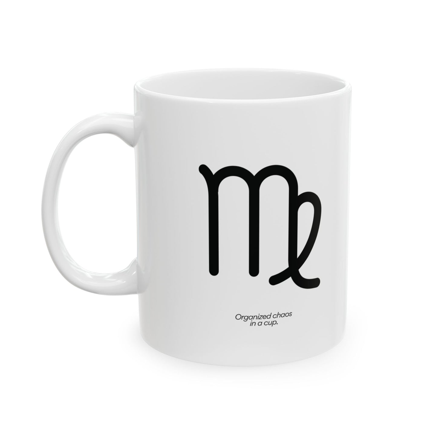 Virgo Ceramic Mug (White), 11oz