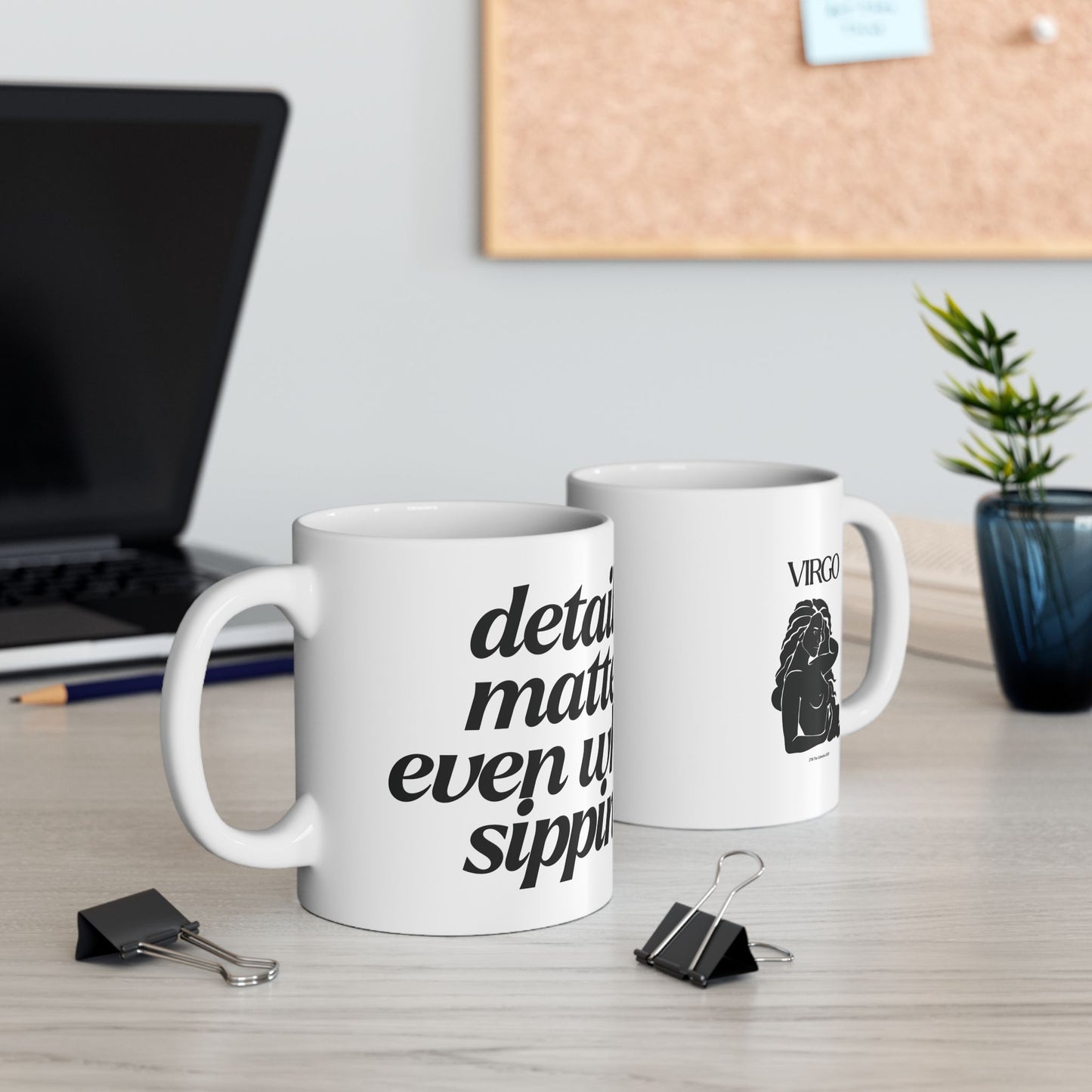 Virgo Sip Ceramic Mug, 11oz
