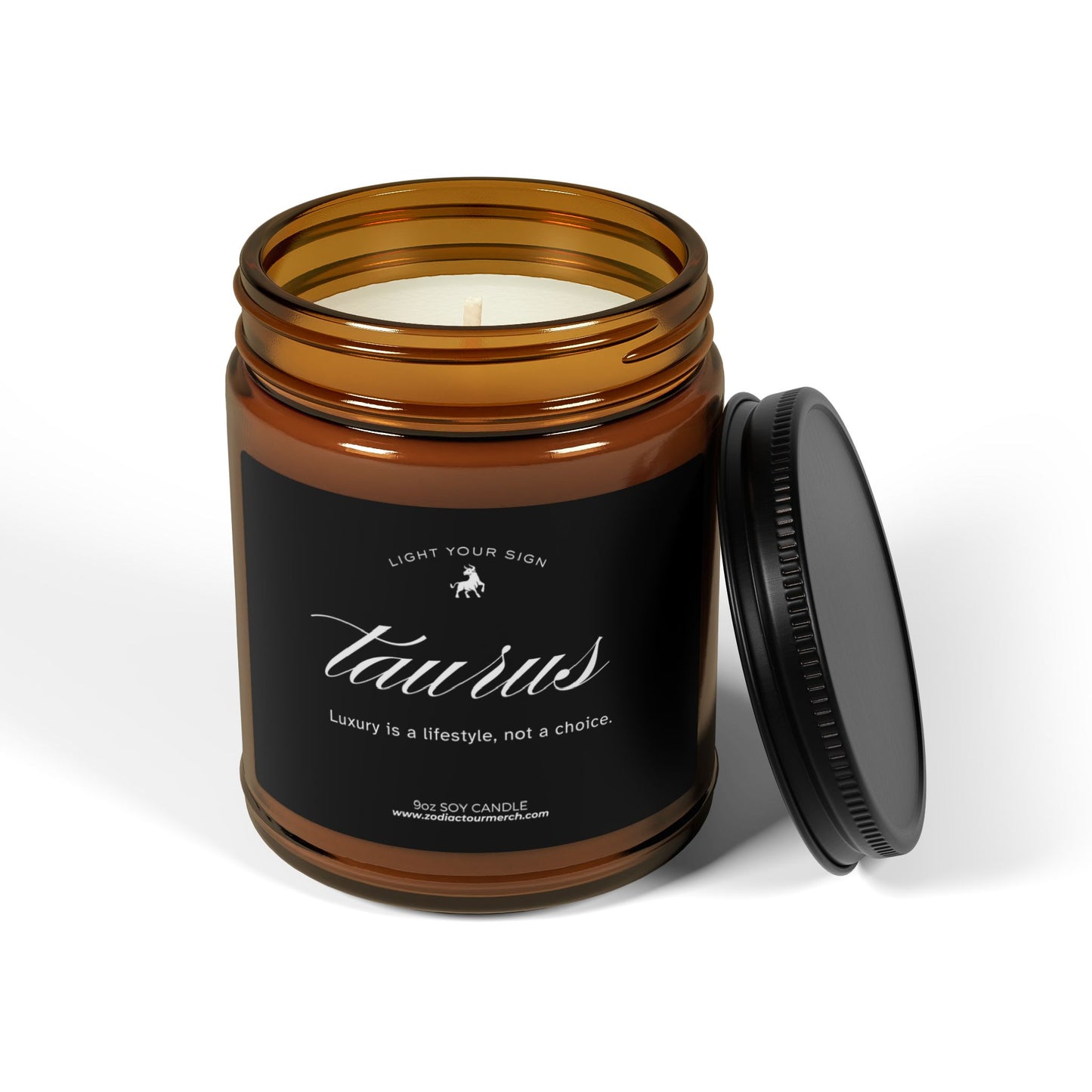 Zodiac Scented Soy Candle | Taurus Vibes