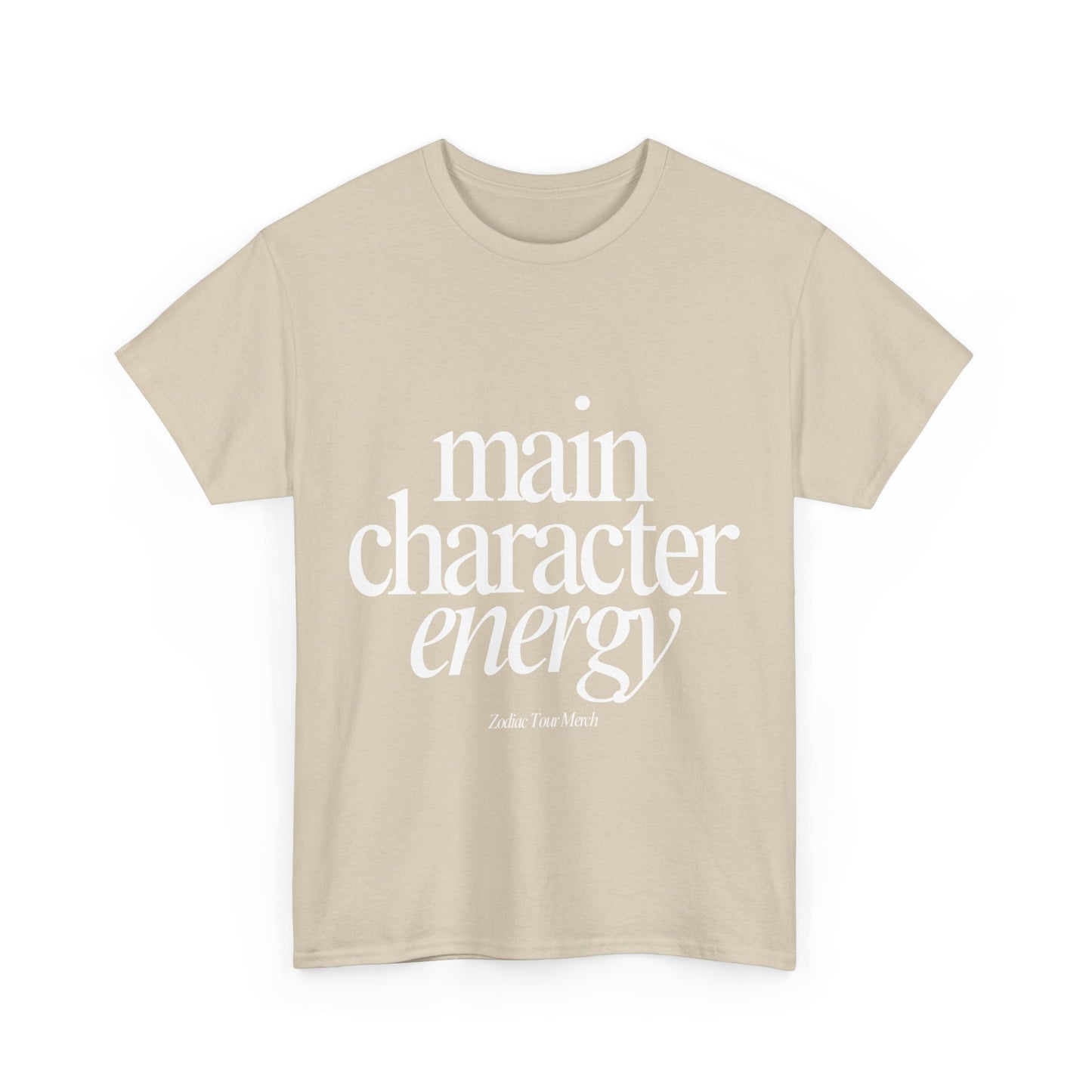 "Main Character Energy" Unisex Heavy Cotton Tee