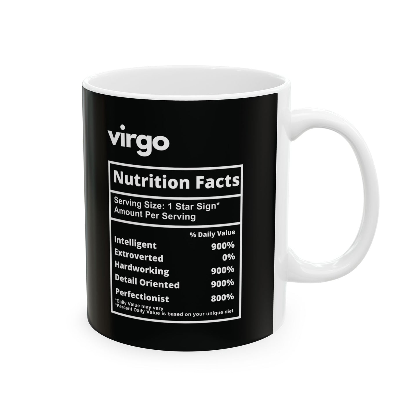 Virgo Ceramic Mug, 11oz