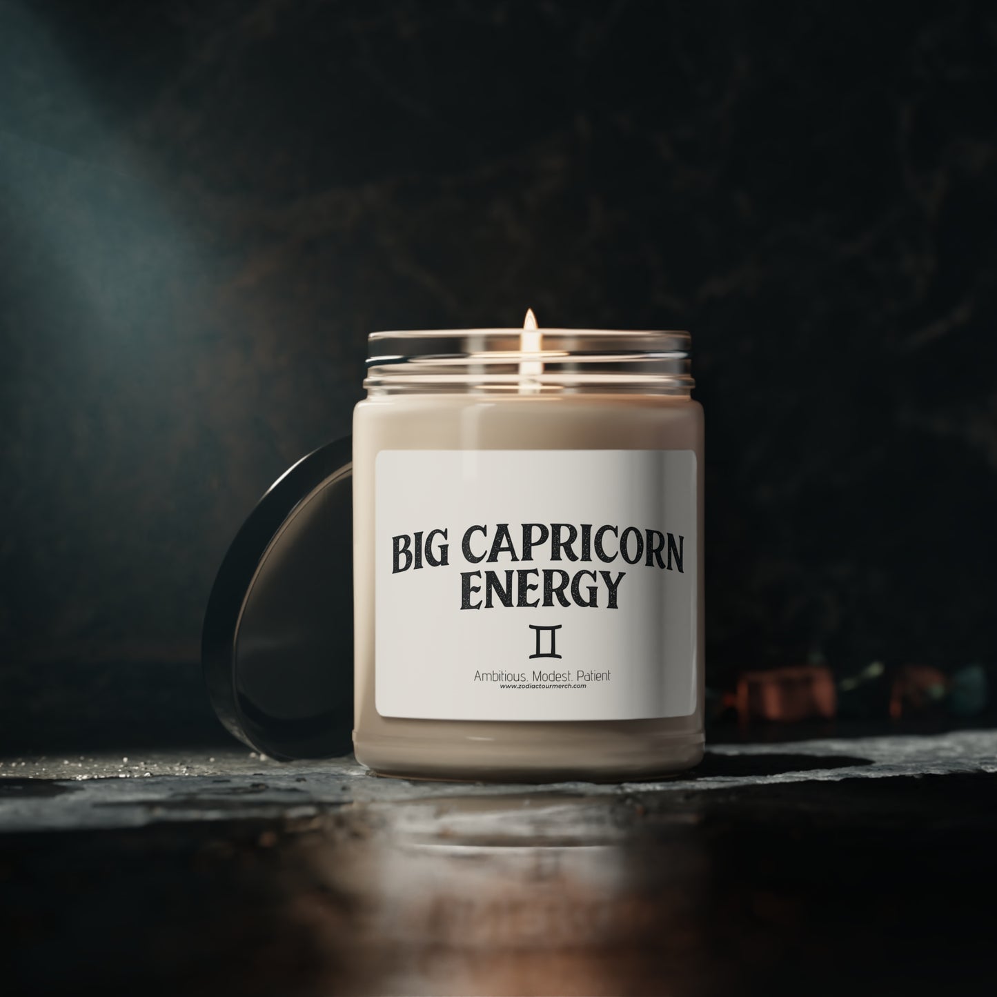 Big Capricorn Energy Scented Soy Candle, 9oz