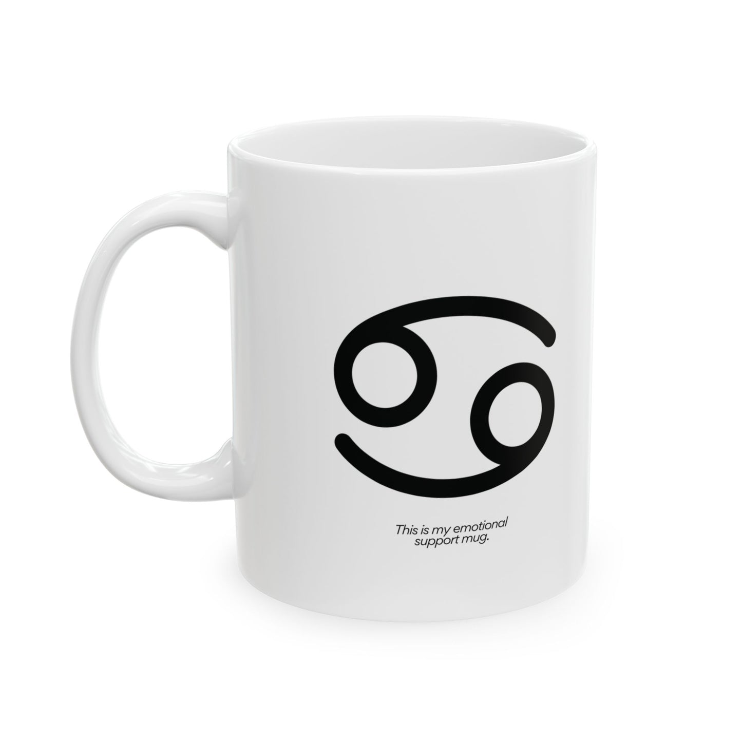 Cancer Ceramic Mug (White), 11oz
