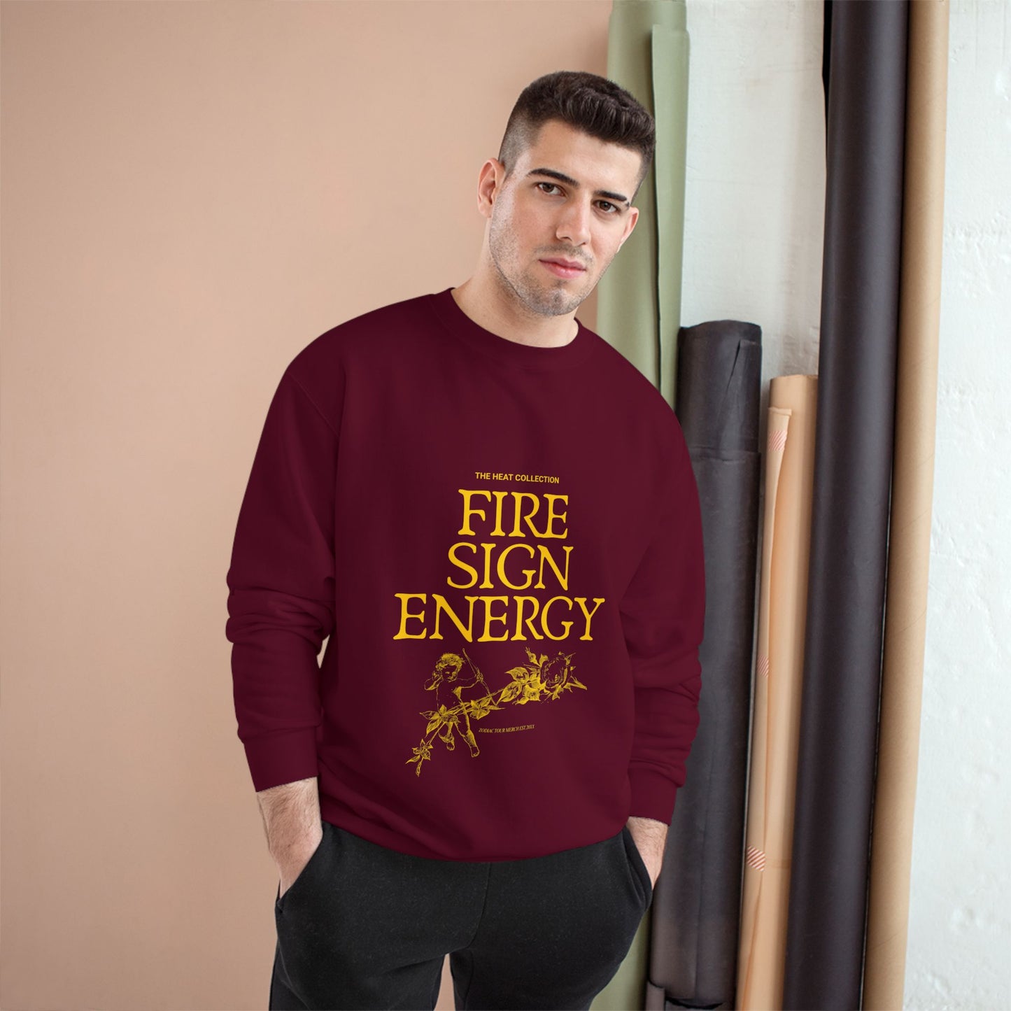 Fire Sign Energy Crewneck
