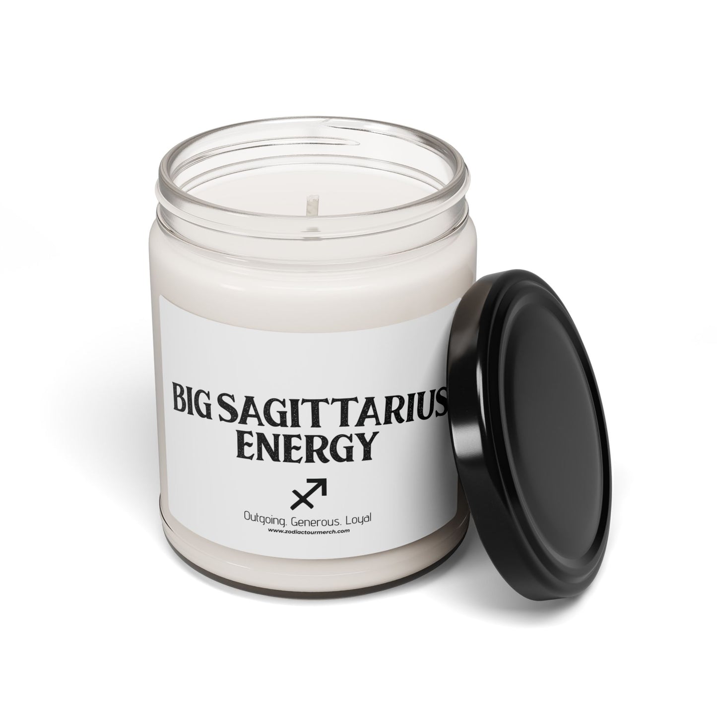 Big Sagittarius Energy Scented Soy Candle, 9oz