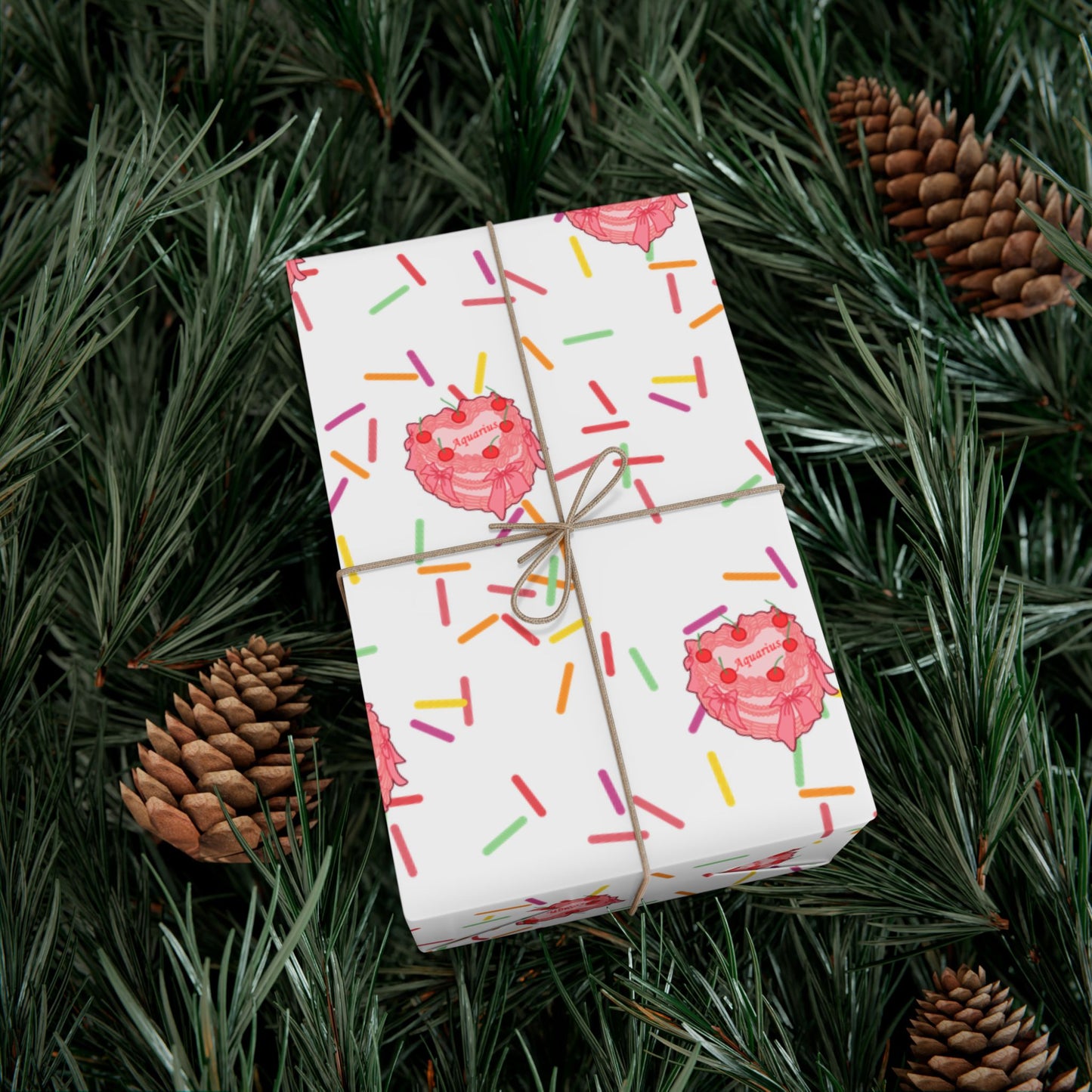 Copy of Luxury Zodiac Wrapping "Aquarius"