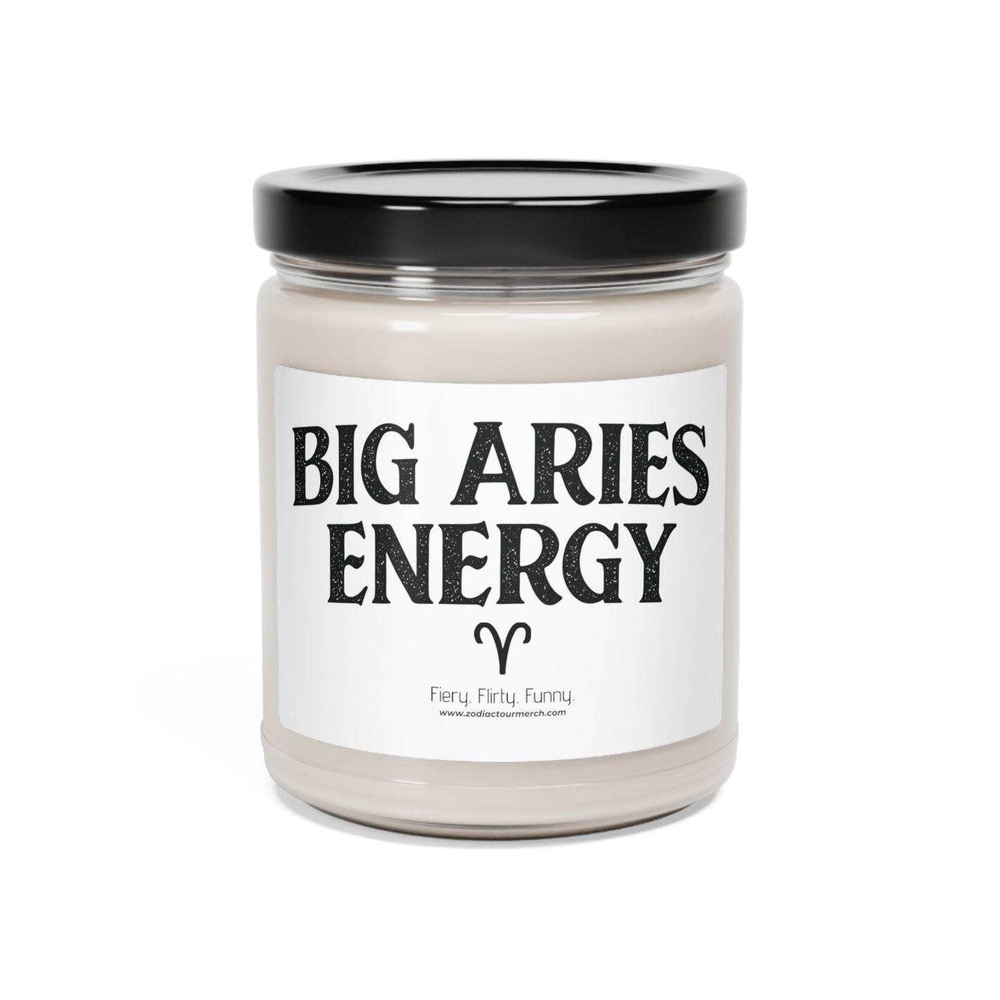 Big Aries Energy Scented Soy Candle, 9oz