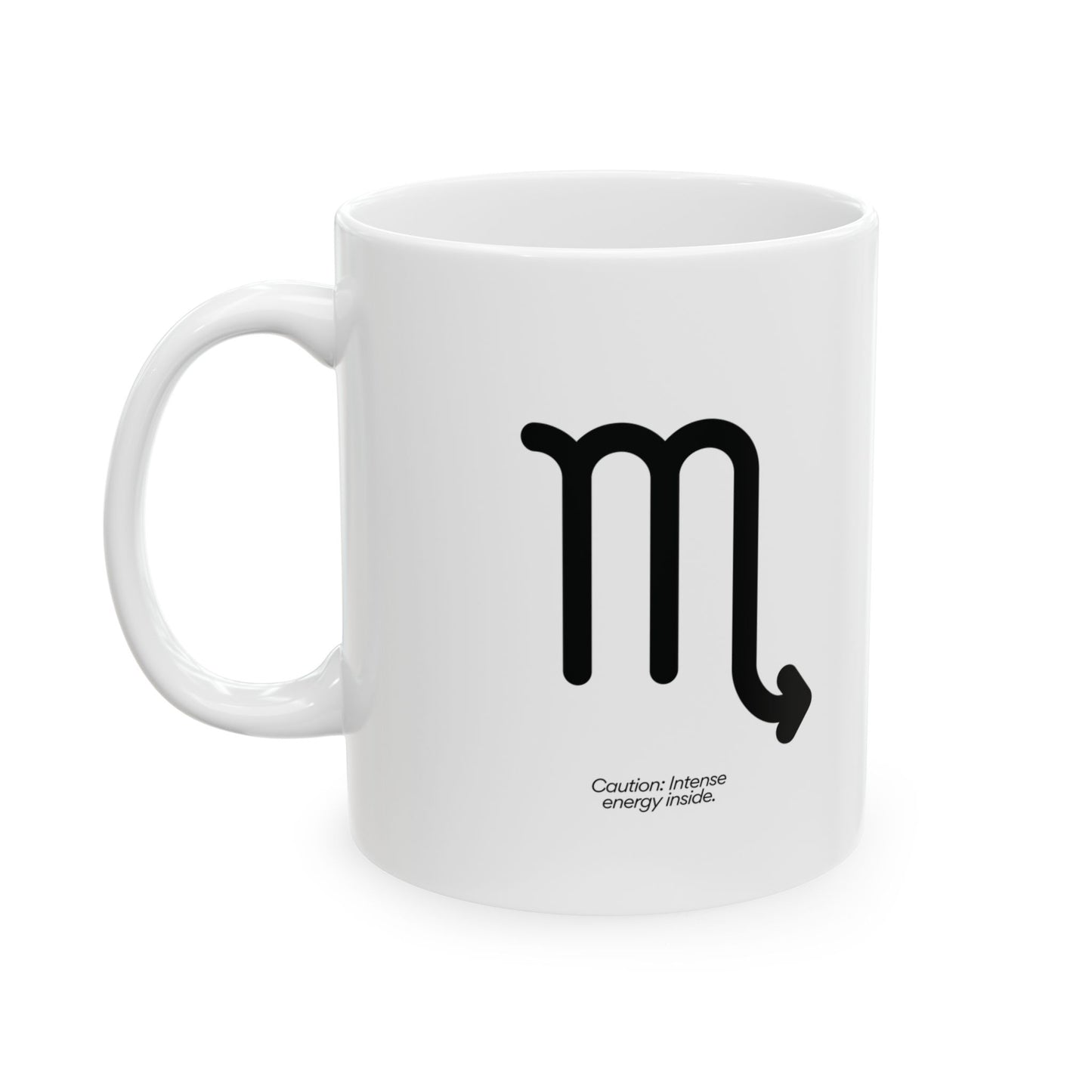 Scorpio Ceramic Mug (White), 11oz