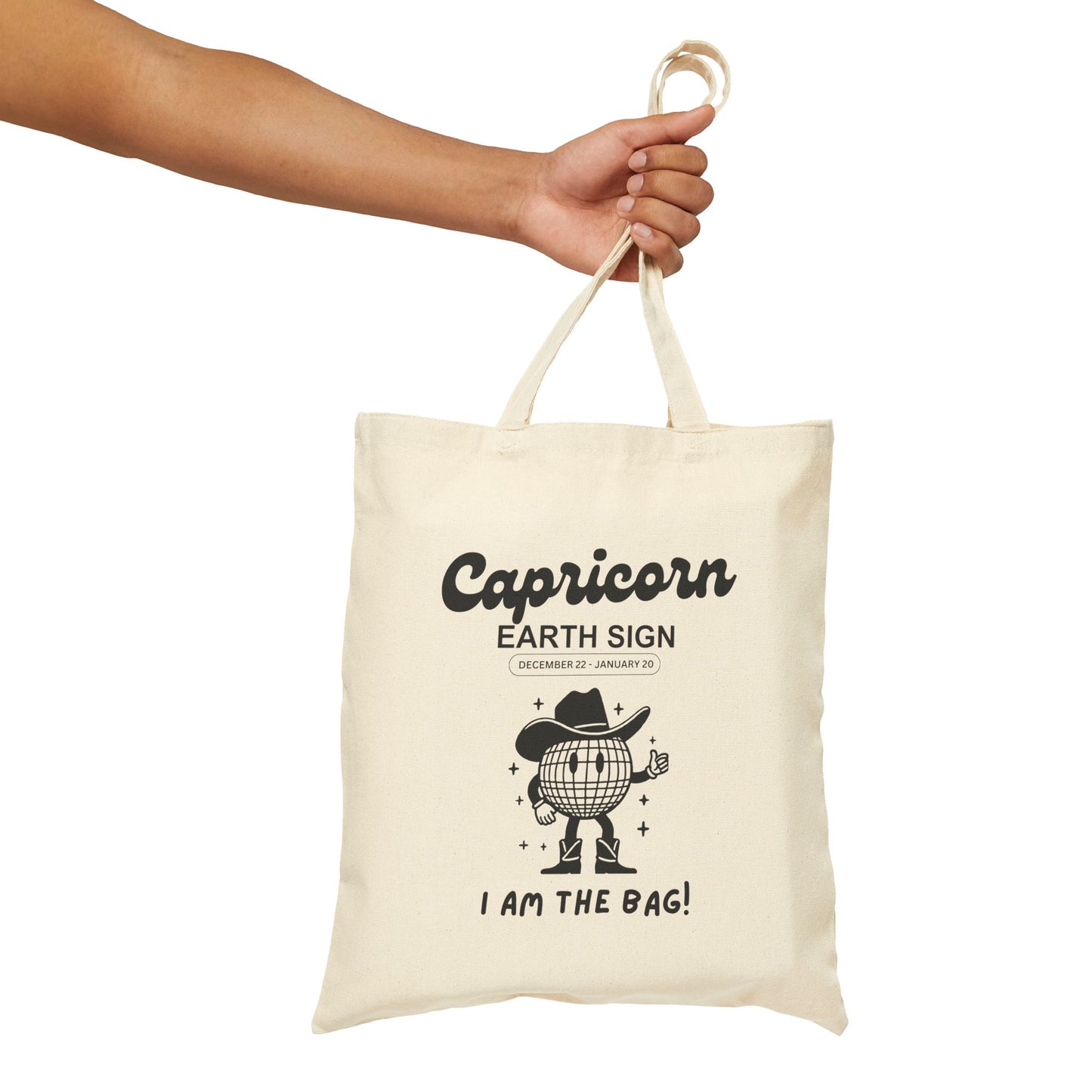 CAPRICORN "I Am The Bag" Tote