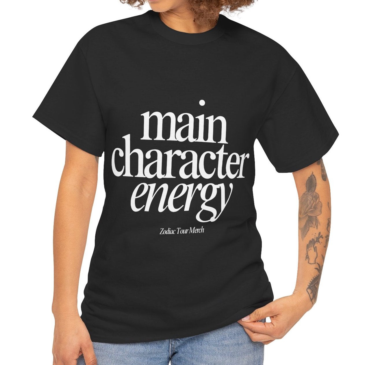 "Main Character Energy" Unisex Heavy Cotton Tee