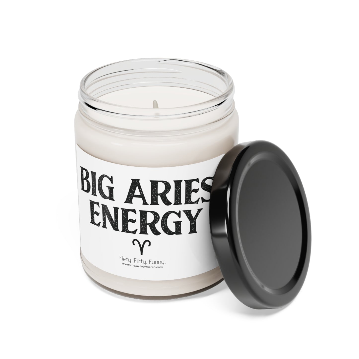 Big Aries Energy Scented Soy Candle, 9oz