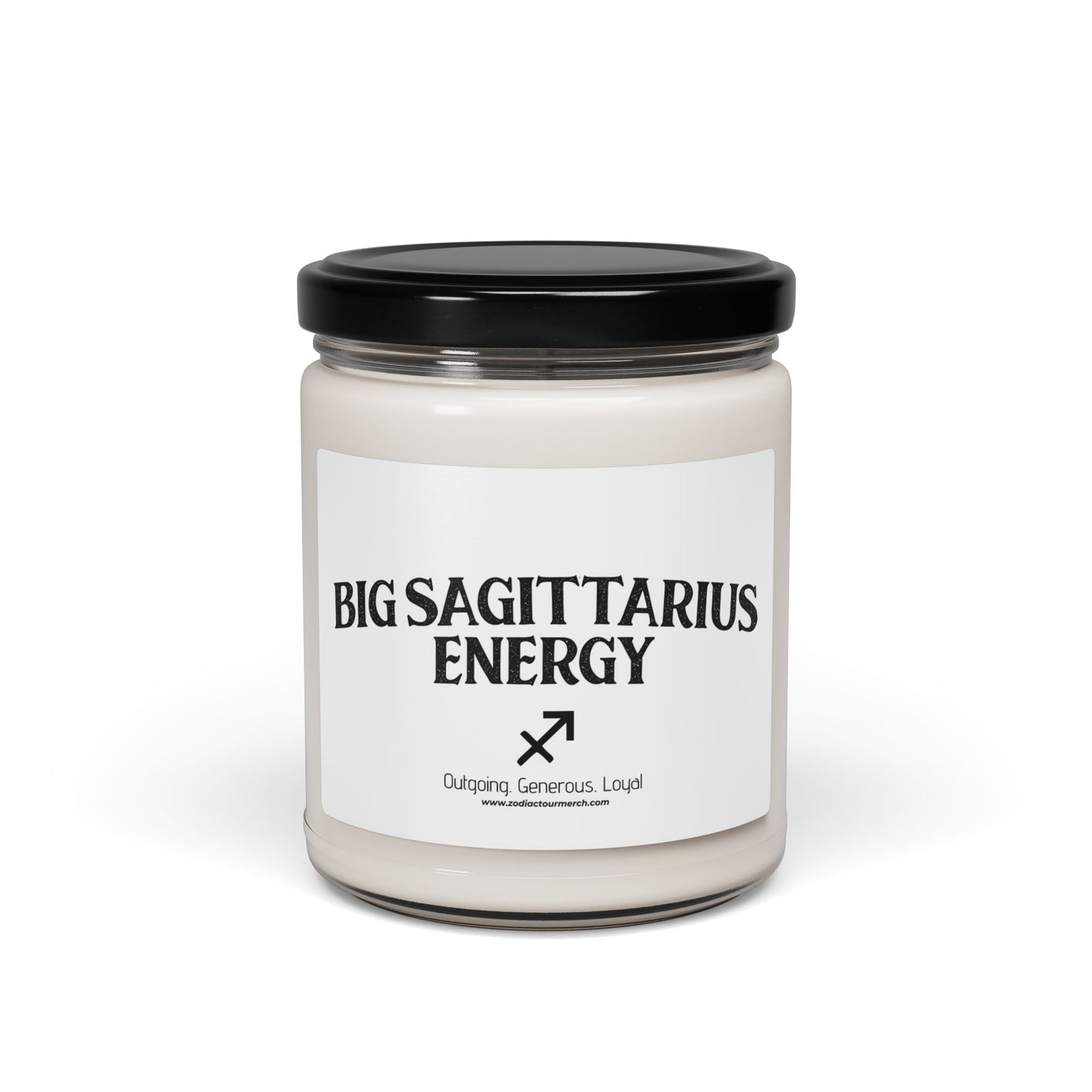 Big Sagittarius Energy Scented Soy Candle, 9oz