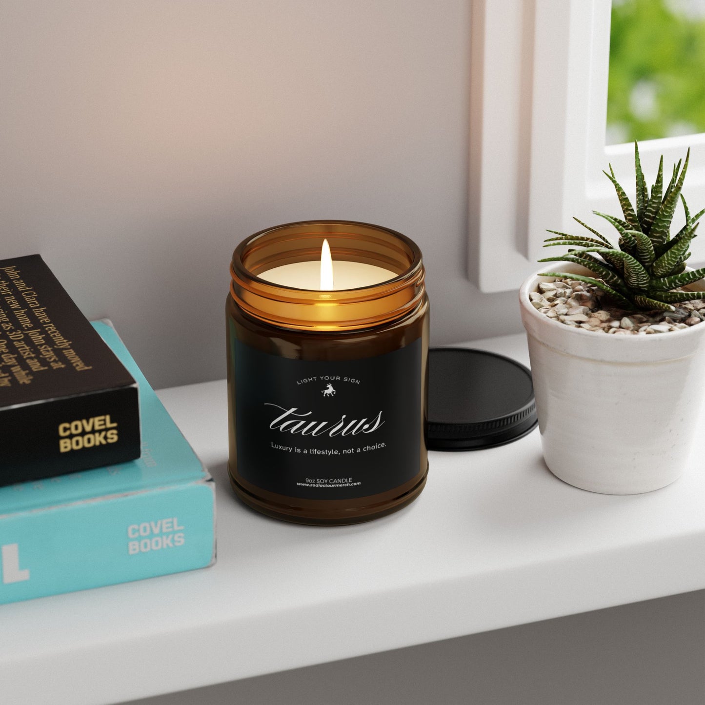 Zodiac Scented Soy Candle | Taurus Vibes
