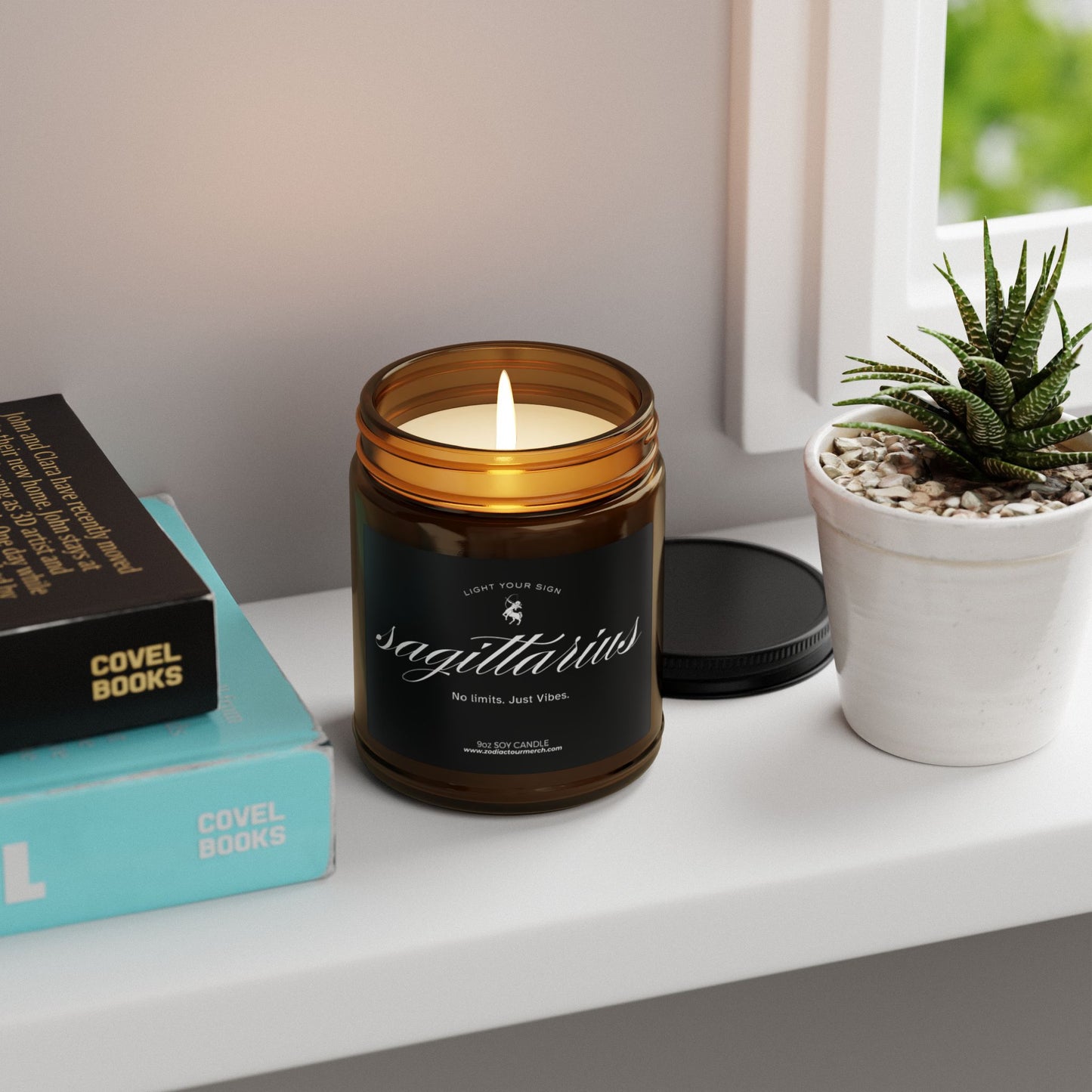 Zodiac Scented Soy Candle | Sagittarius Vibes