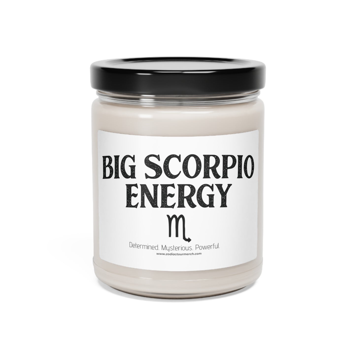 Big Scorpio Energy Scented Soy Candle, 9oz