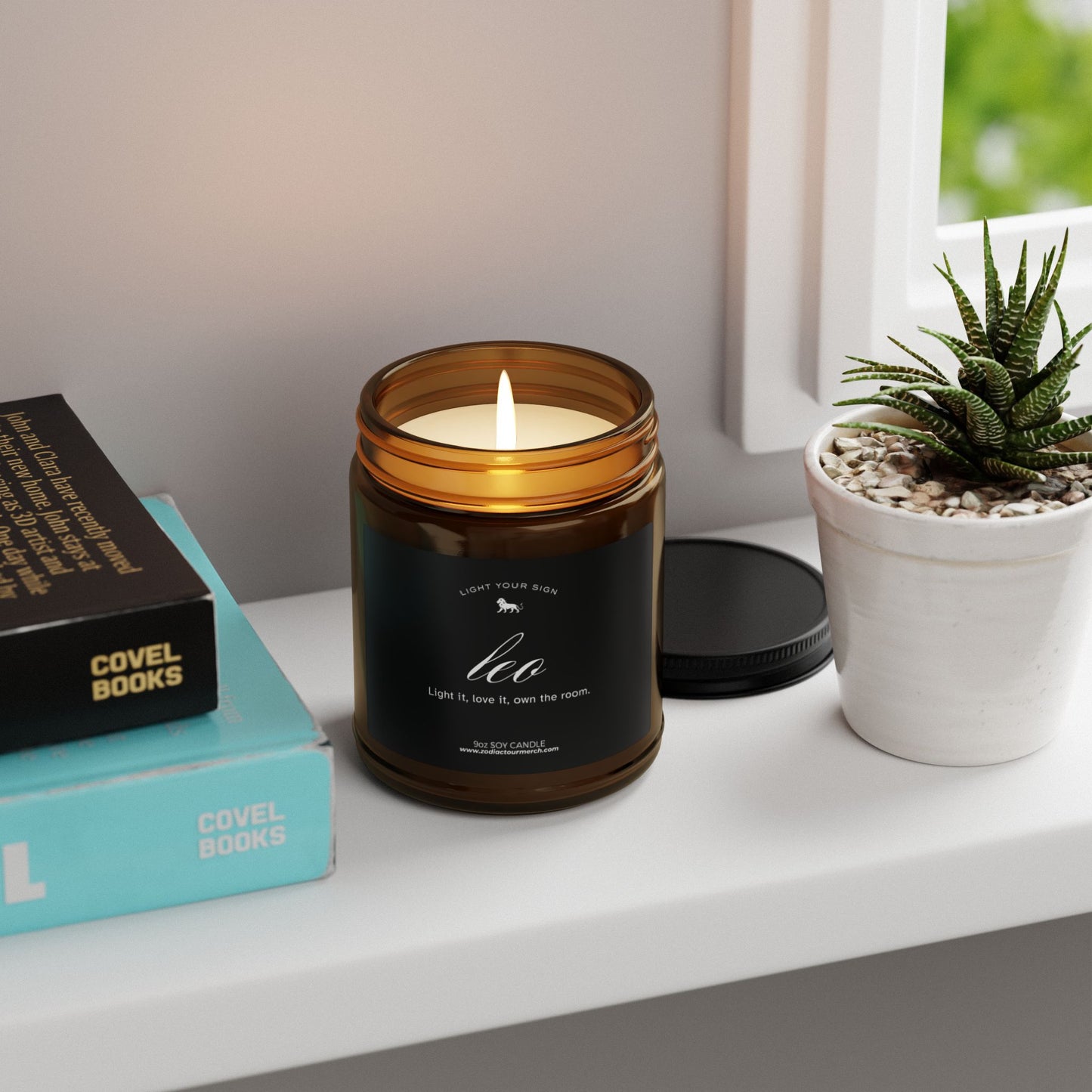 Zodiac Scented Soy Candle | Leo Vibes