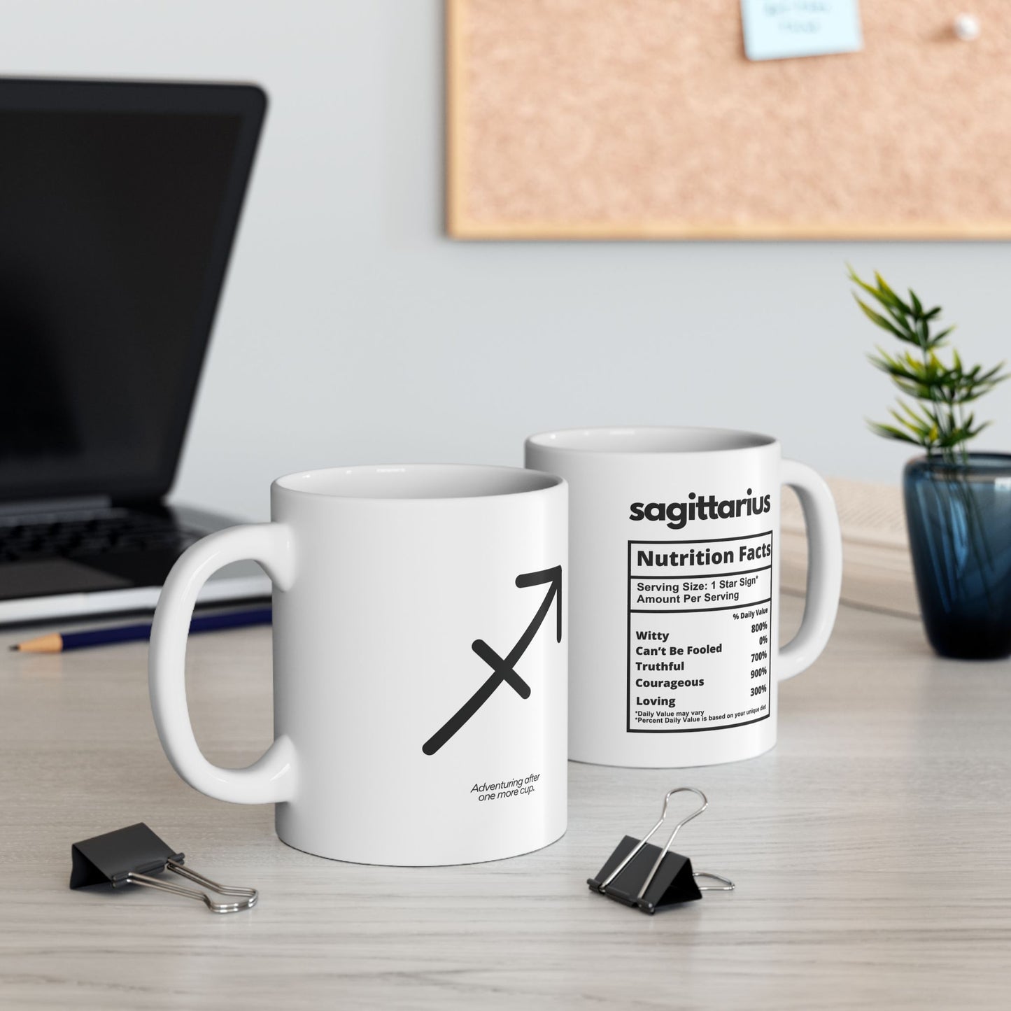 Sagittarius Ceramic Mug (White), 11oz