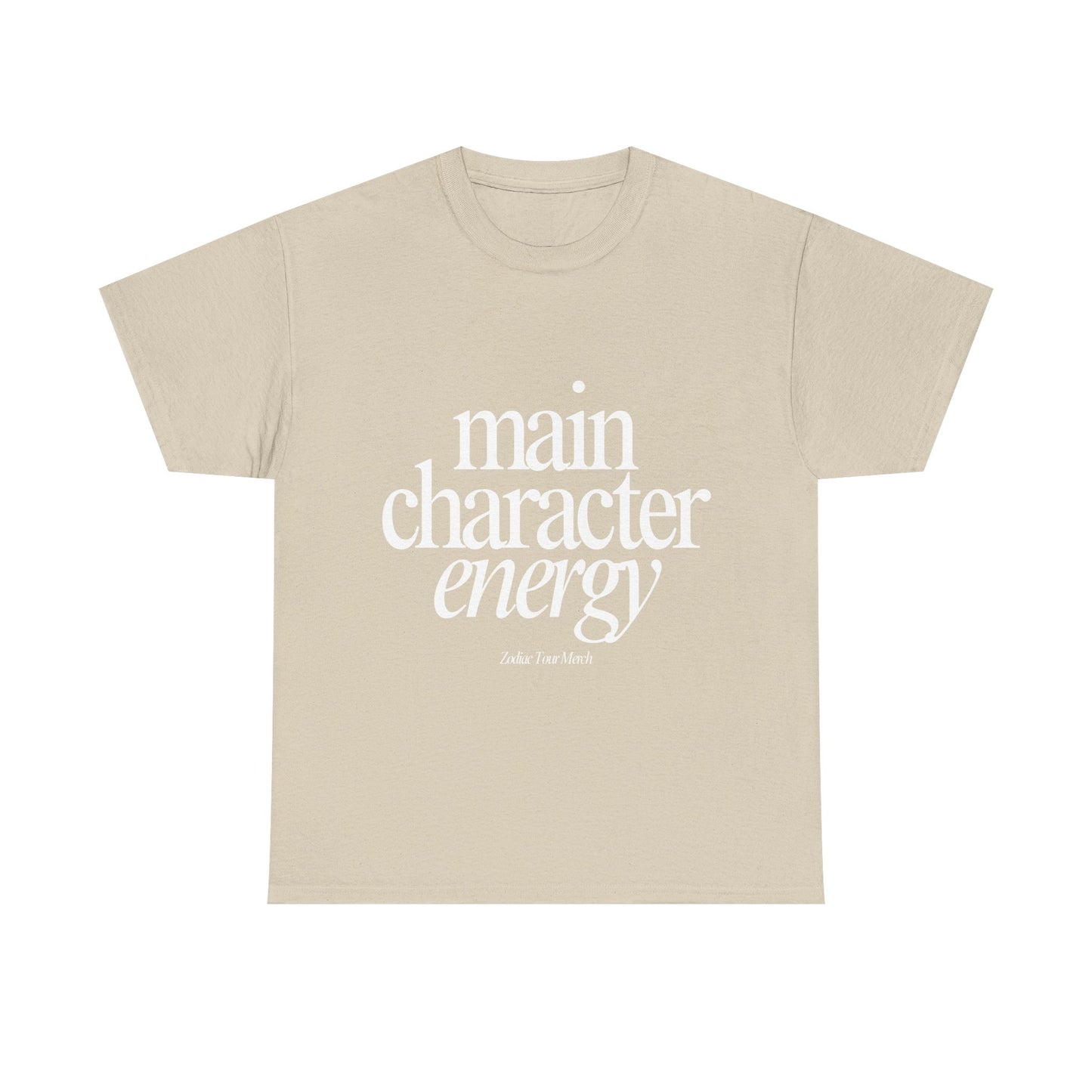 "Main Character Energy" Unisex Heavy Cotton Tee