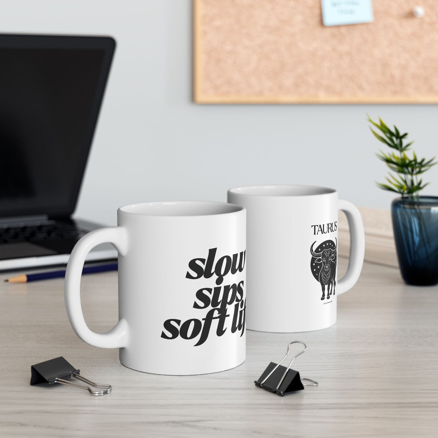 Taurus Sip Ceramic Mug, 11oz