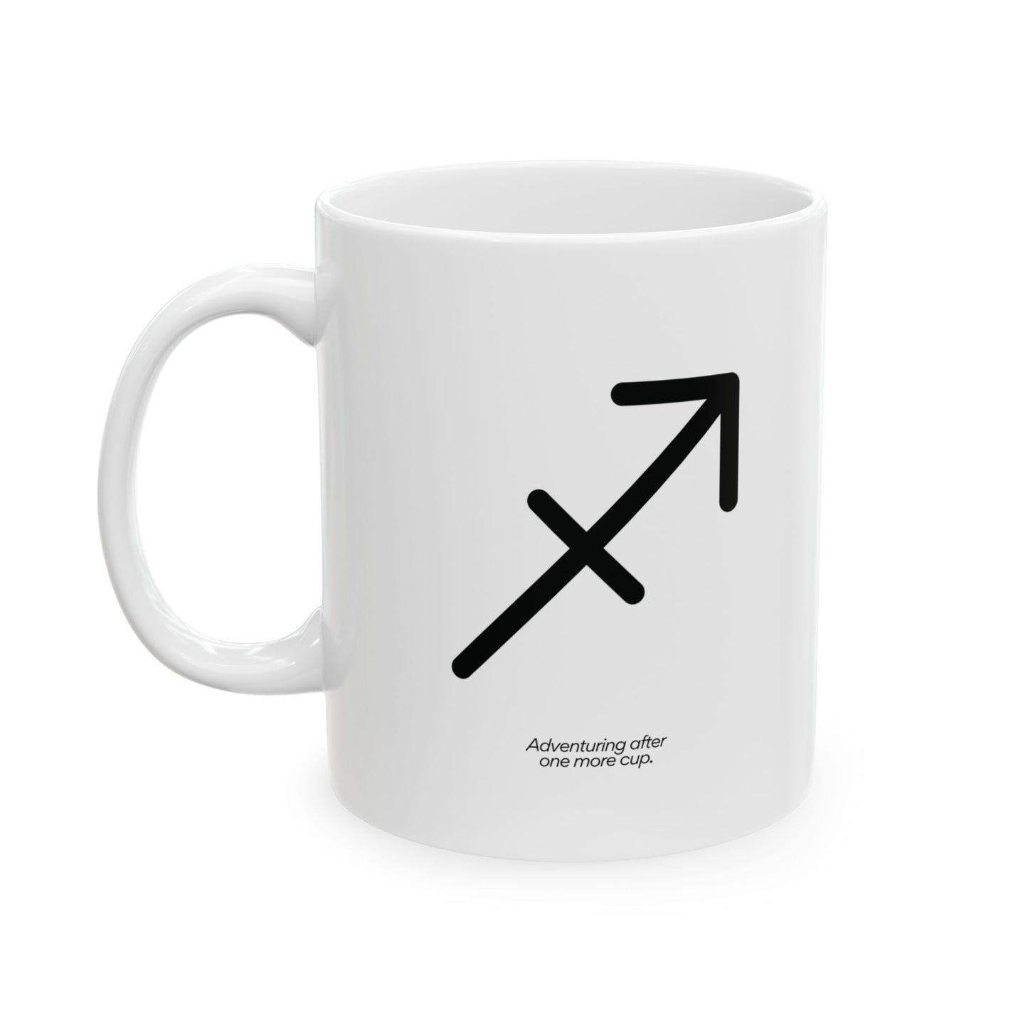 Sagittarius Ceramic Mug (White), 11oz
