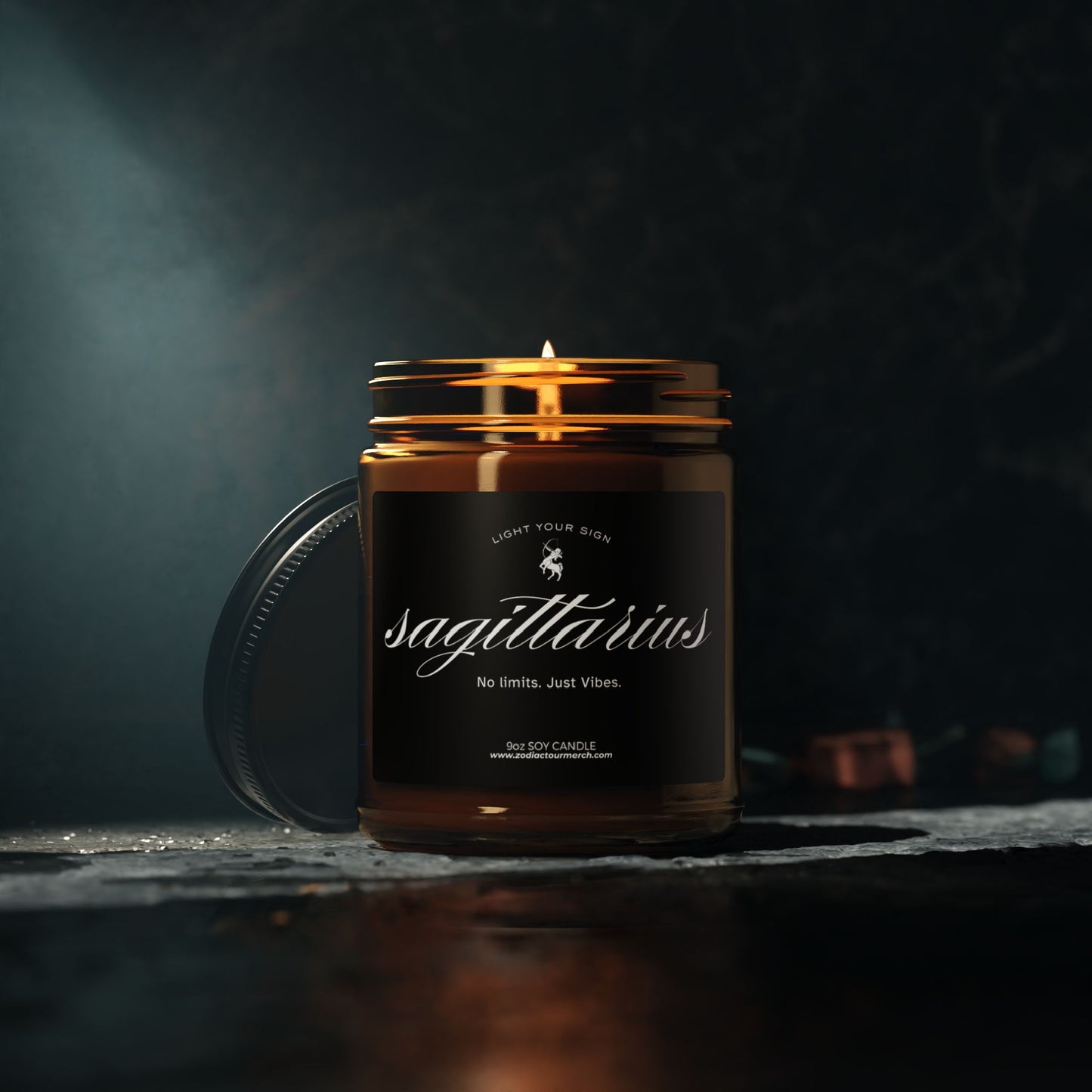 Zodiac Scented Soy Candle | Sagittarius Vibes