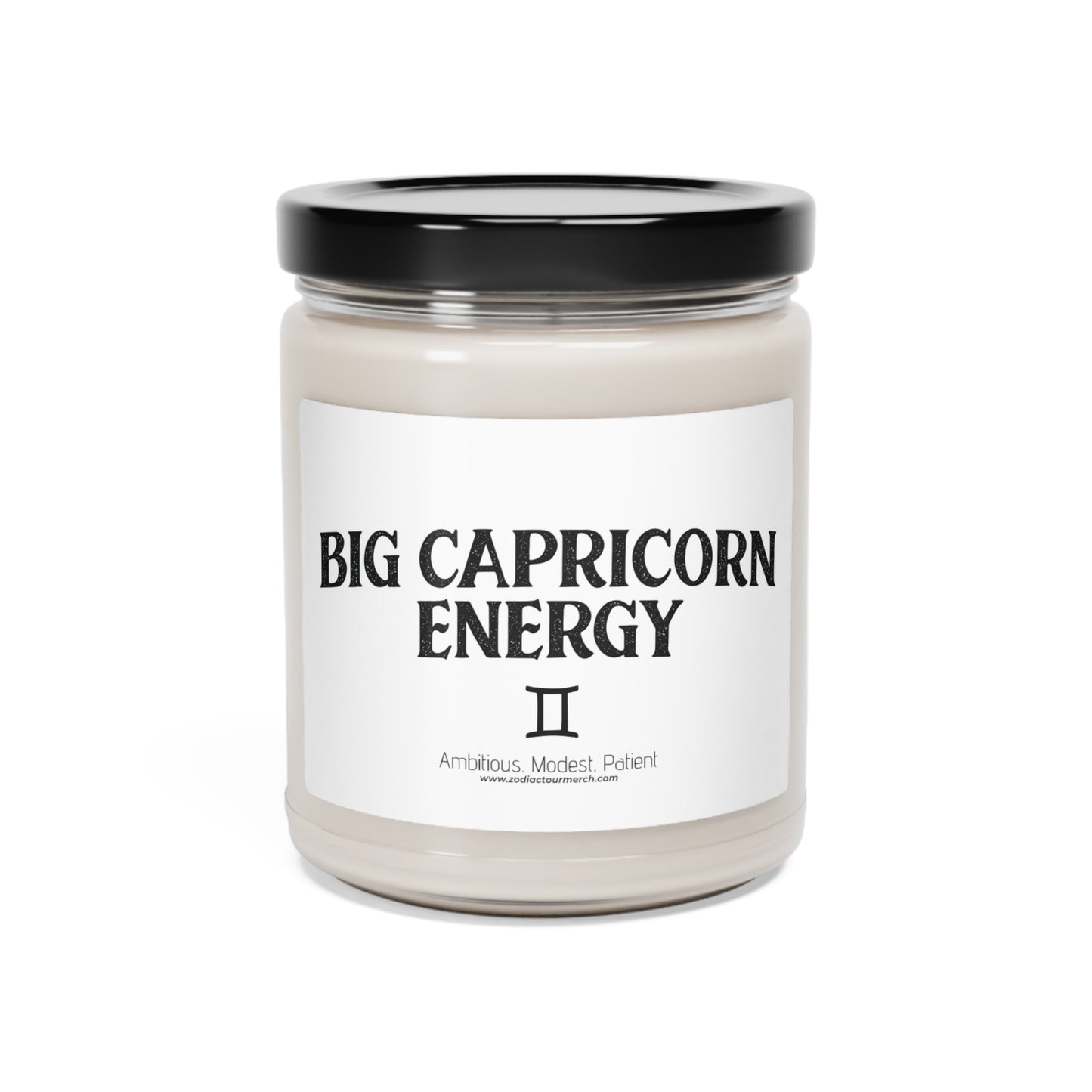 Big Capricorn Energy Scented Soy Candle, 9oz