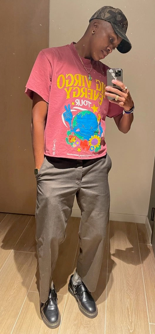 Big Virgo Energy Tour Style T-Shirt