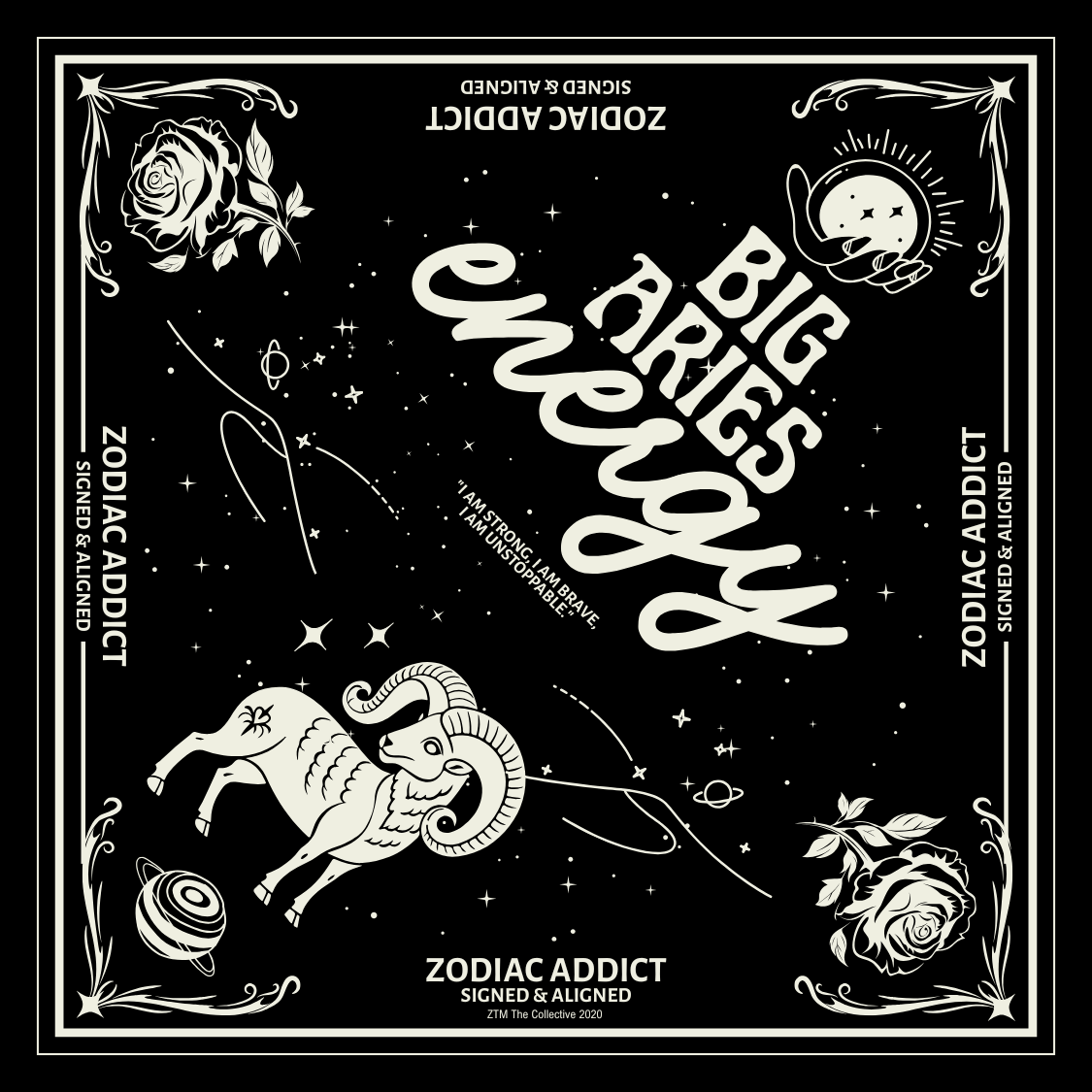 Zodiac Addict Bandana