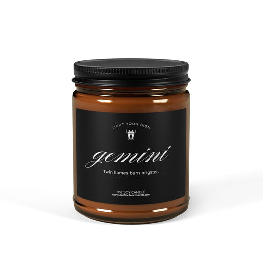 Zodiac Scented Soy Candle | Gemini Vibes