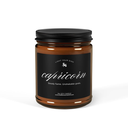 Zodiac Scented Soy Candle | Capricorn Vibes