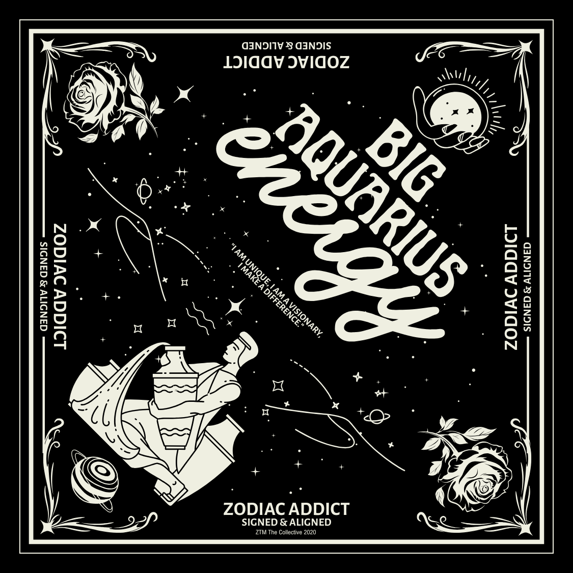 Zodiac Addict Bandana