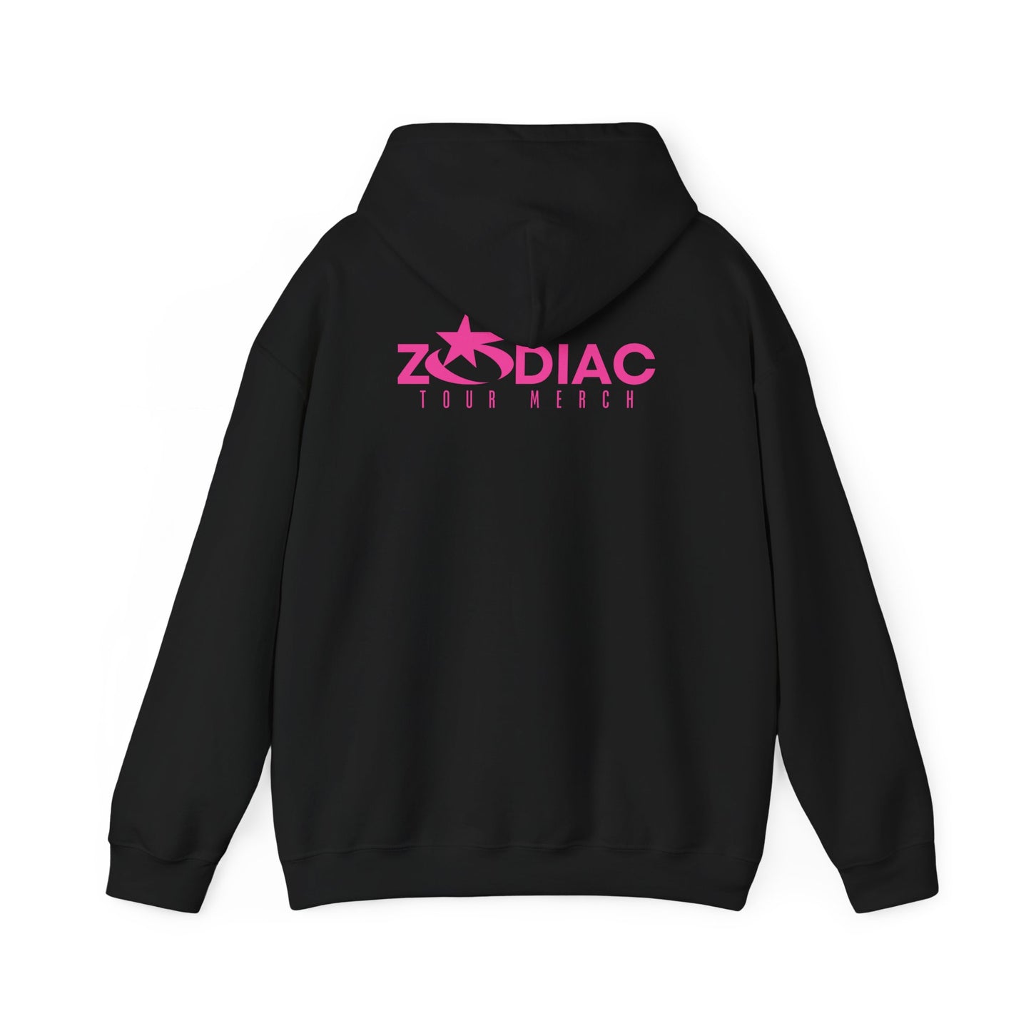 Leo Zodiac Hoodie — Pink “Leo Superstar” Astrology Hooded Sweatshirt