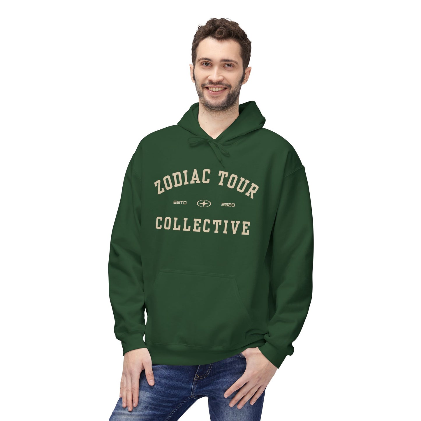 Zodiac Tour Collective Hoodie — Vintage Retro Graphic Pullover