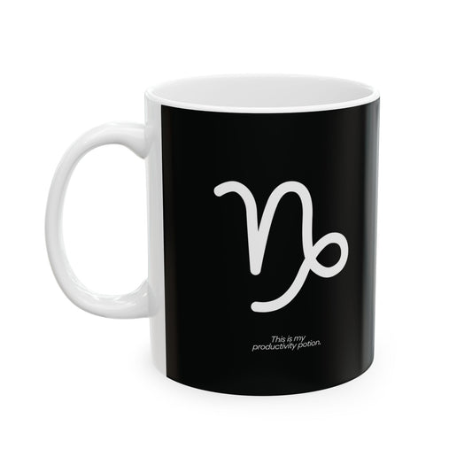 Capricorn Ceramic Mug, 11oz