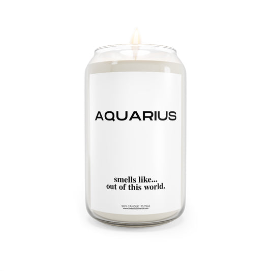 Aquarius Smells Like..." | Soy Candle