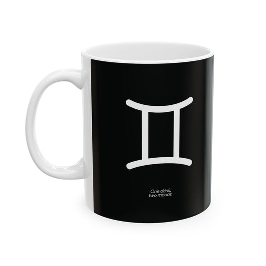 Gemini Ceramic Mug, 11oz