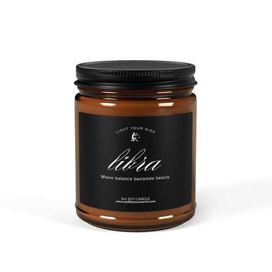 Zodiac Scented Soy Candle | Libra Vibes