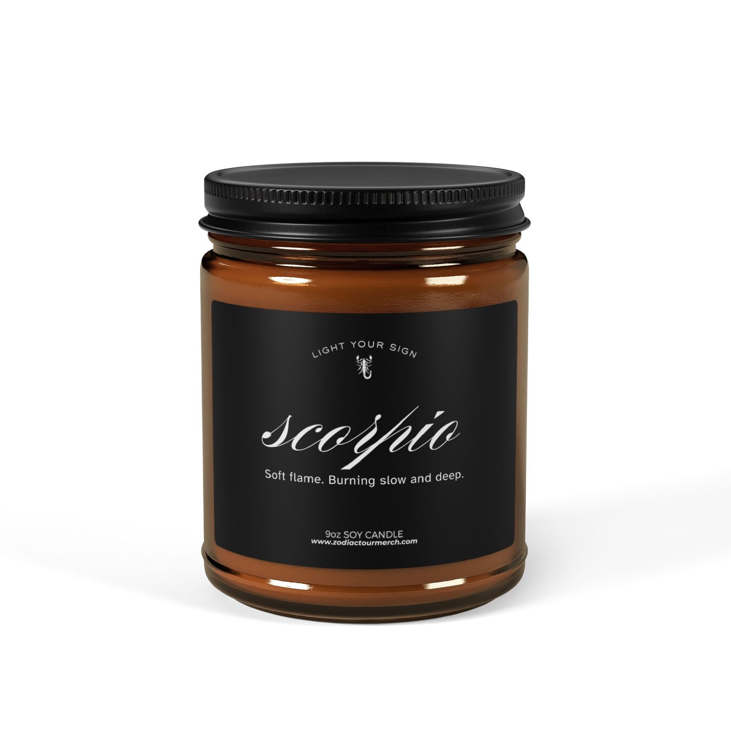 Zodiac Scented Soy Candle | Scorpio Vibes