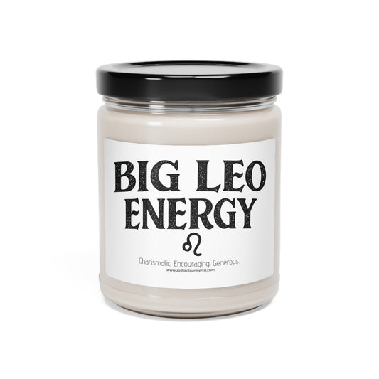 Big Leo Energy Scented Soy Candle, 9oz
