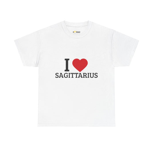 Classic "I Love" T-Shirt SAGITTARIUS