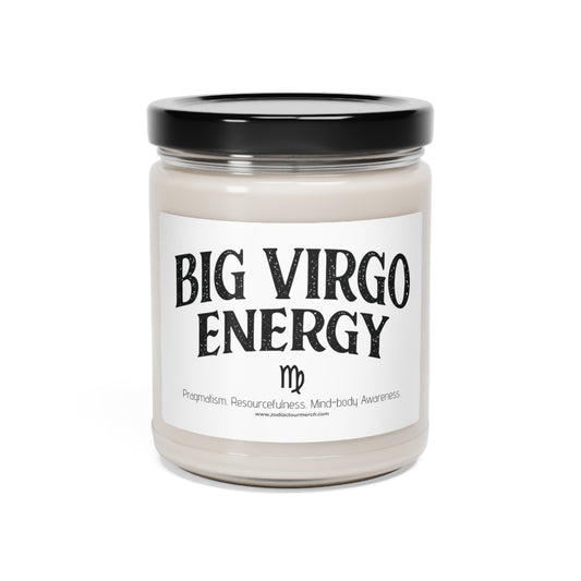 Big Virgo Energy Scented Soy Candle, 9oz