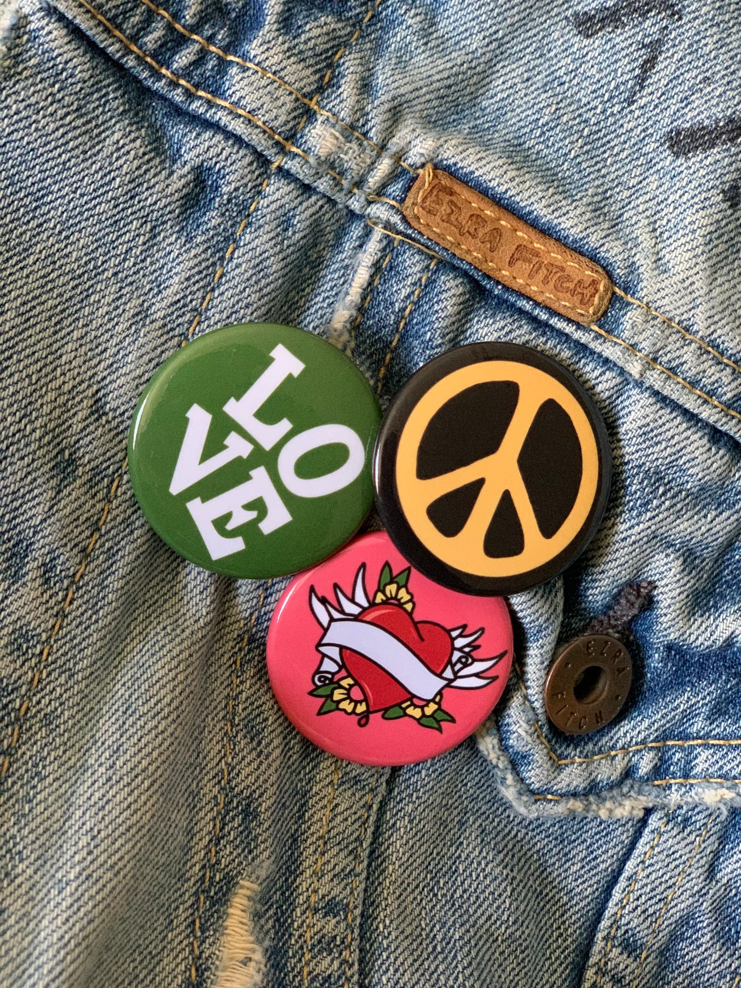 Love Wave Button Pack
