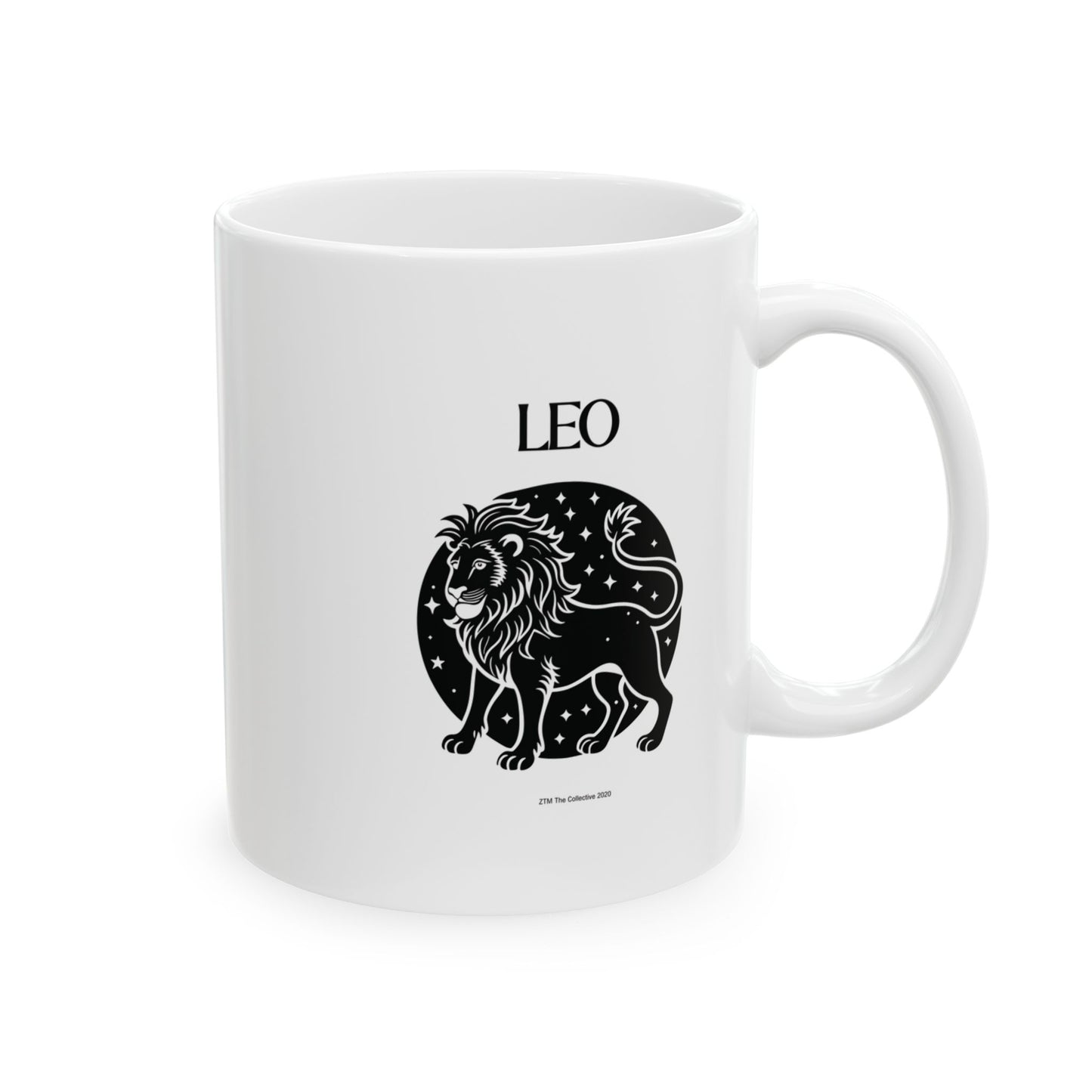 Leo Sip Ceramic Mug, 11oz