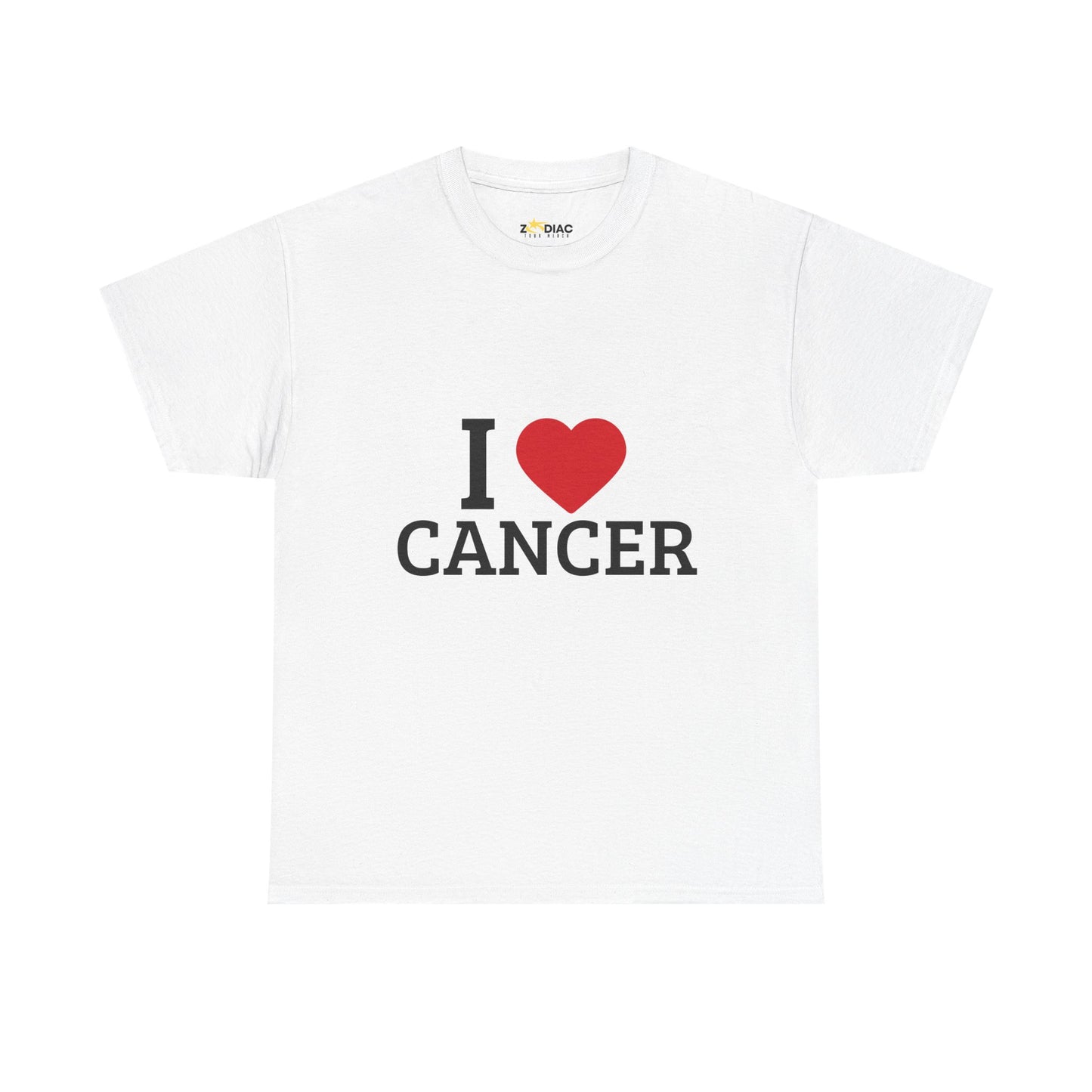 Classic "I Love" T-Shirt CANCER