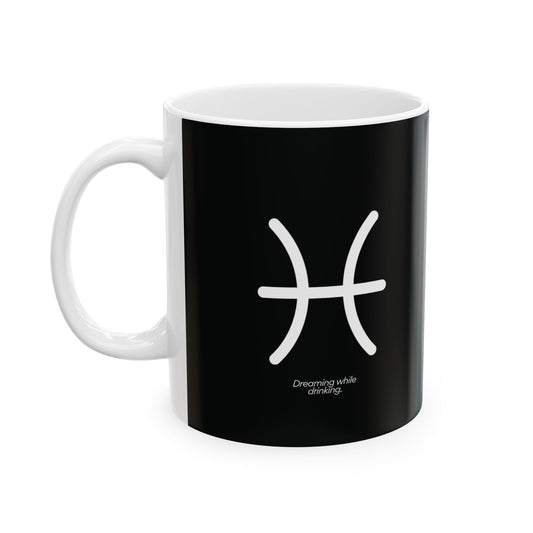 Pisces Ceramic Mug, 11oz