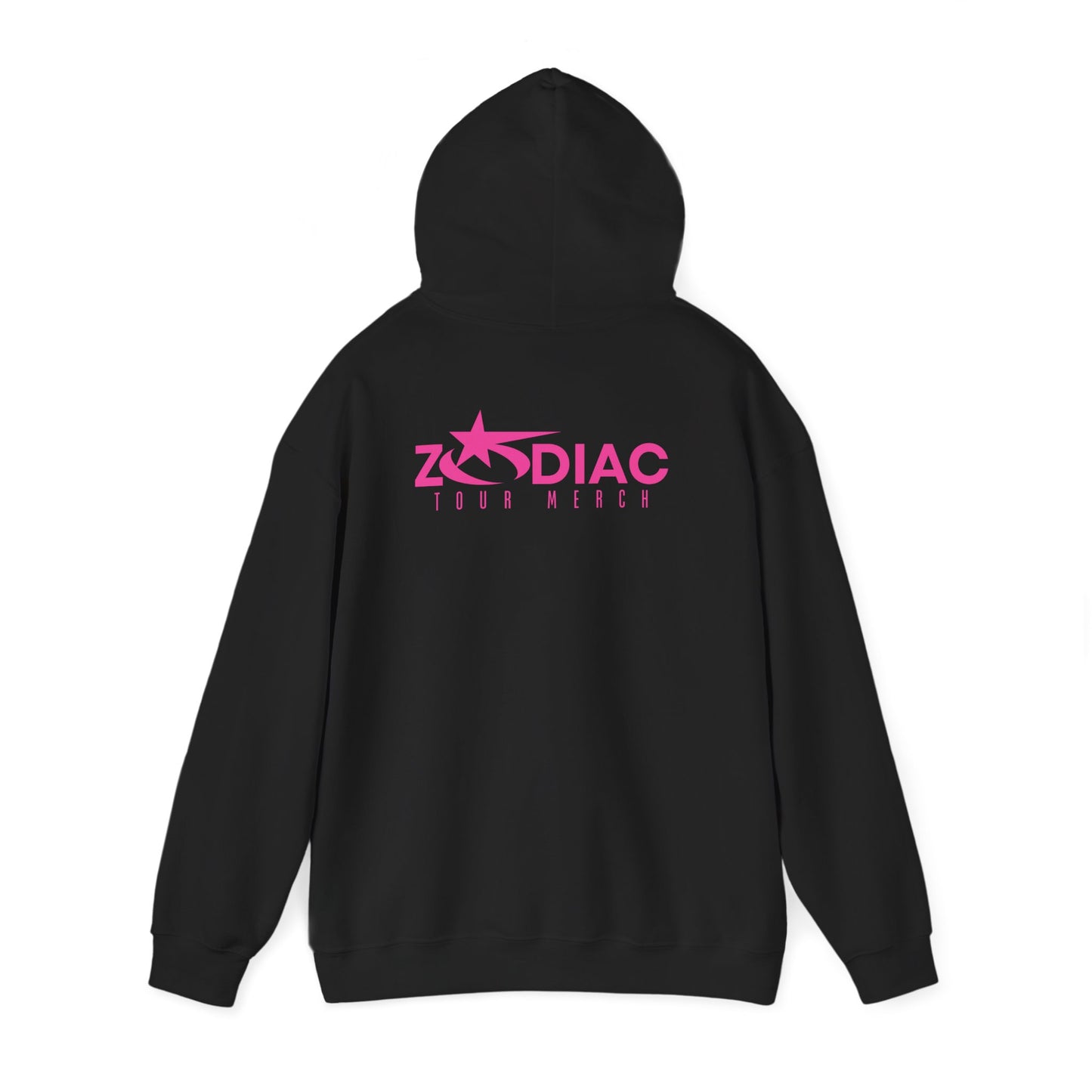 Leo Zodiac Hoodie — Pink “Leo Superstar” Astrology Hooded Sweatshirt