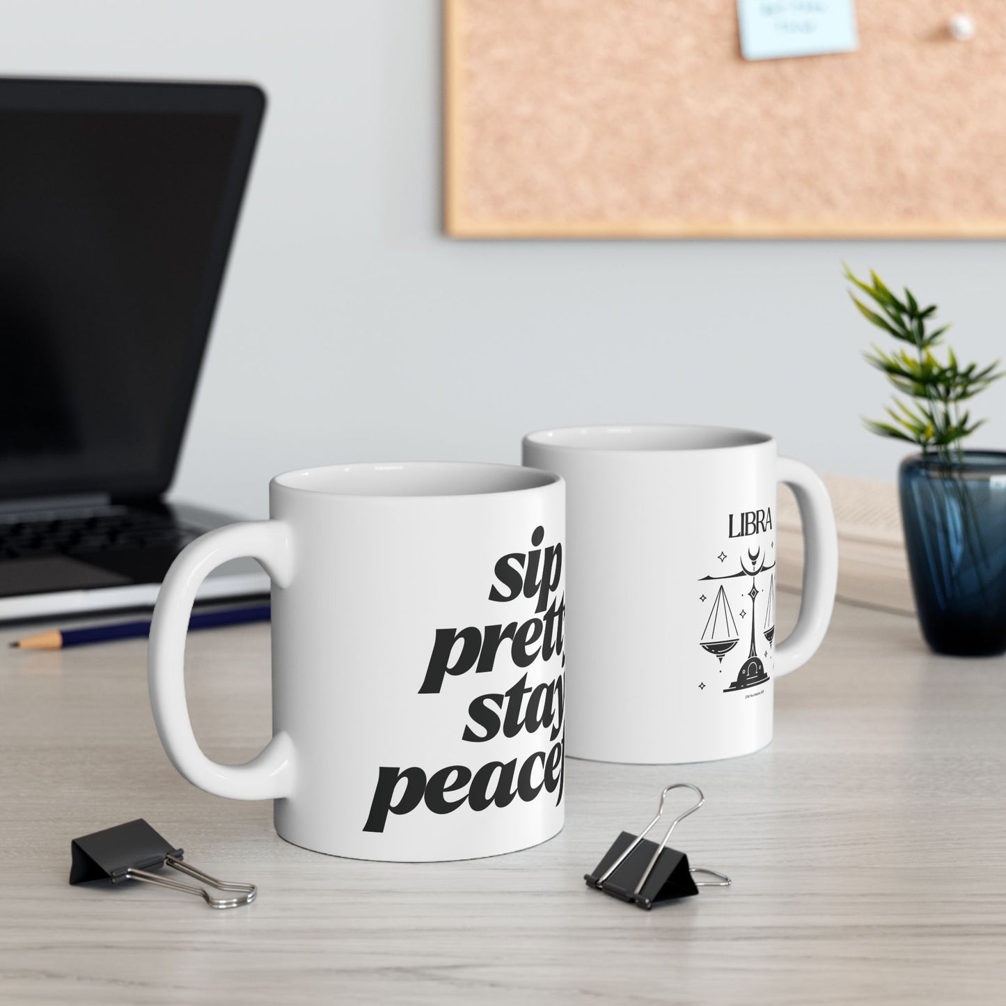 Libra Sip Ceramic Mug, 11oz