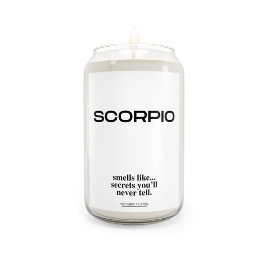 Scorpio Smells Like..." | Soy Candle