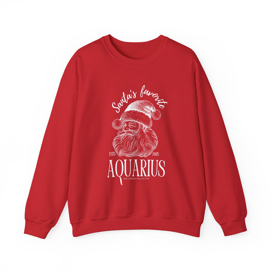 Santa’s Favorite Aquarius Crewneck