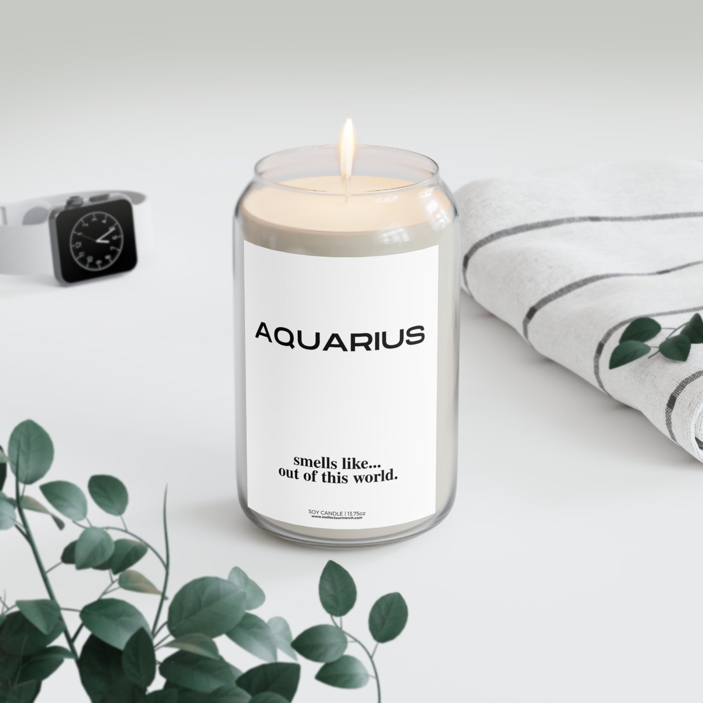 Aquarius Smells Like..." | Soy Candle